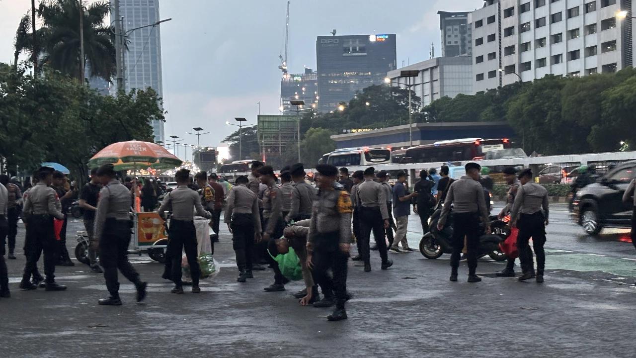 Titik Demo di Jakarta Hari Ini, 4.576 Personal Gabungan Dikerahkan untuk Mengamankan