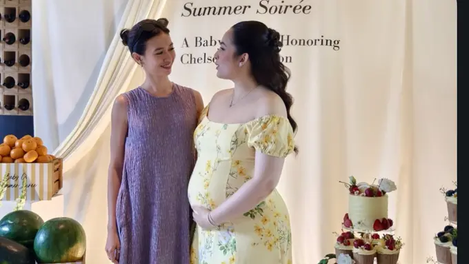 Yuki Kato Hadiri Baby Shower Chelsea Islan