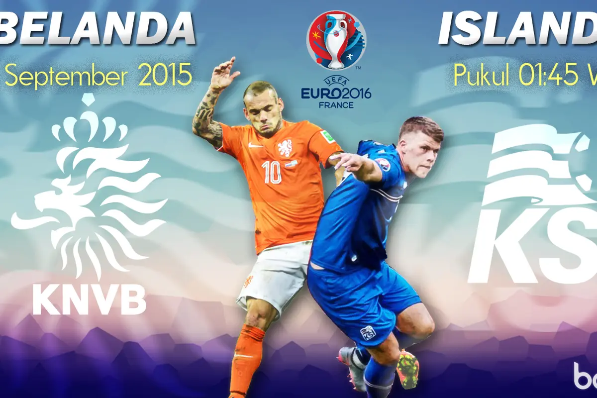 Kualifikasi Piala Eropa 2016: Belanda vs Islandia (Bola.com/Samsul Hadi)