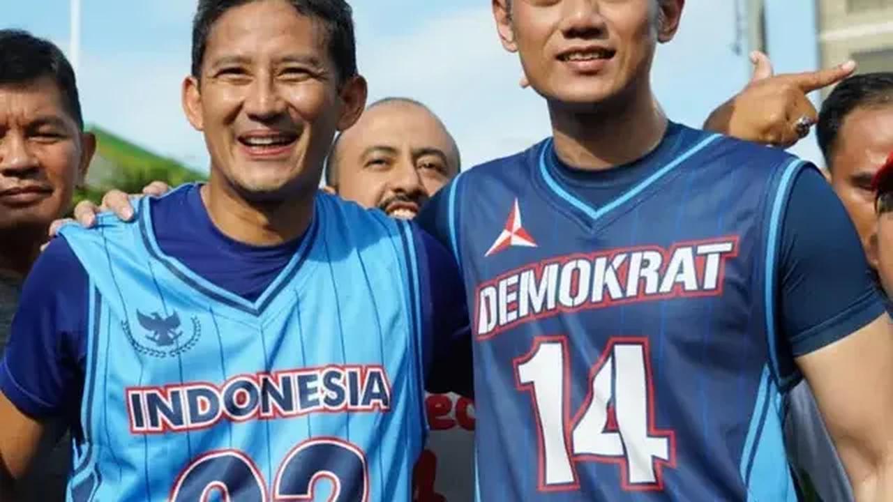 Menurut Sandiaga, wacana duet dengan AHY terpicu gagasan pasangan Ganjar Pranowo-Anies Baswedan.<br>