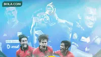 BRI Liga 1 - Ilustrasi 3 Pemain Terbaik Musim 2024/2025 (Bola.com/Adreanus Titus)