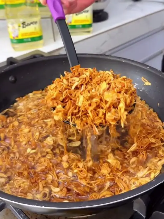 Cara Bikin Bawang Goreng Tetap Garing, Awet dan Tidak Mudah Gosong