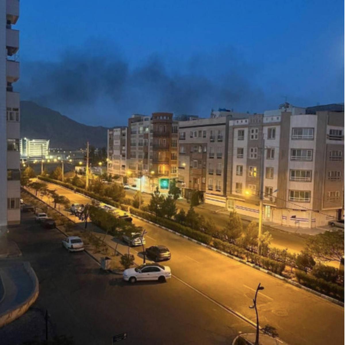 ledakan di tabriz