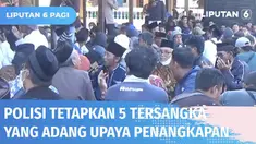 Ratusan santri Ponpes Shiddiqqiyah Ploso, Jombang, yang diamankan polisi karena menghalangi upaya penangkapan MSAT, tersangka pencabulan, akhirnya dipulangkan. Namun lima di antaranya ditetapkan sebagai tersangka.