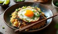 Resep Nasi Goreng Nori Gurih Umami yang Praktis, Anti Lembek