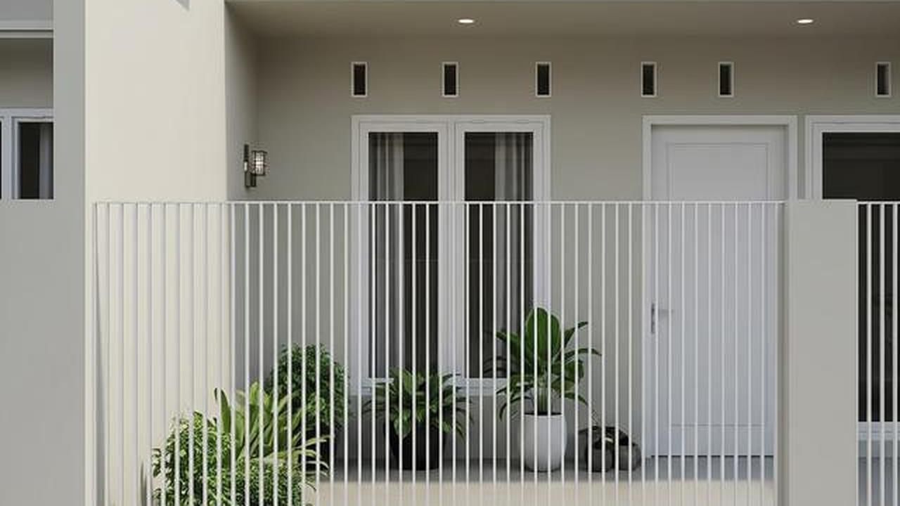 6 Model Teras Depan Rumah Sempit dengan Pagar Besi Tipis, Tetap Aman tapi Irit Budget