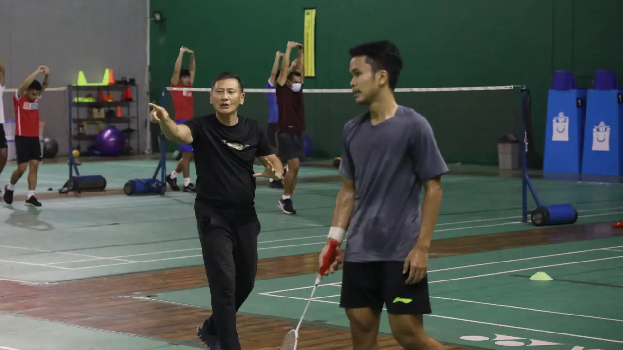 Tim bulutangkis Indonesia bersiap untuk Olimpiade 2020.