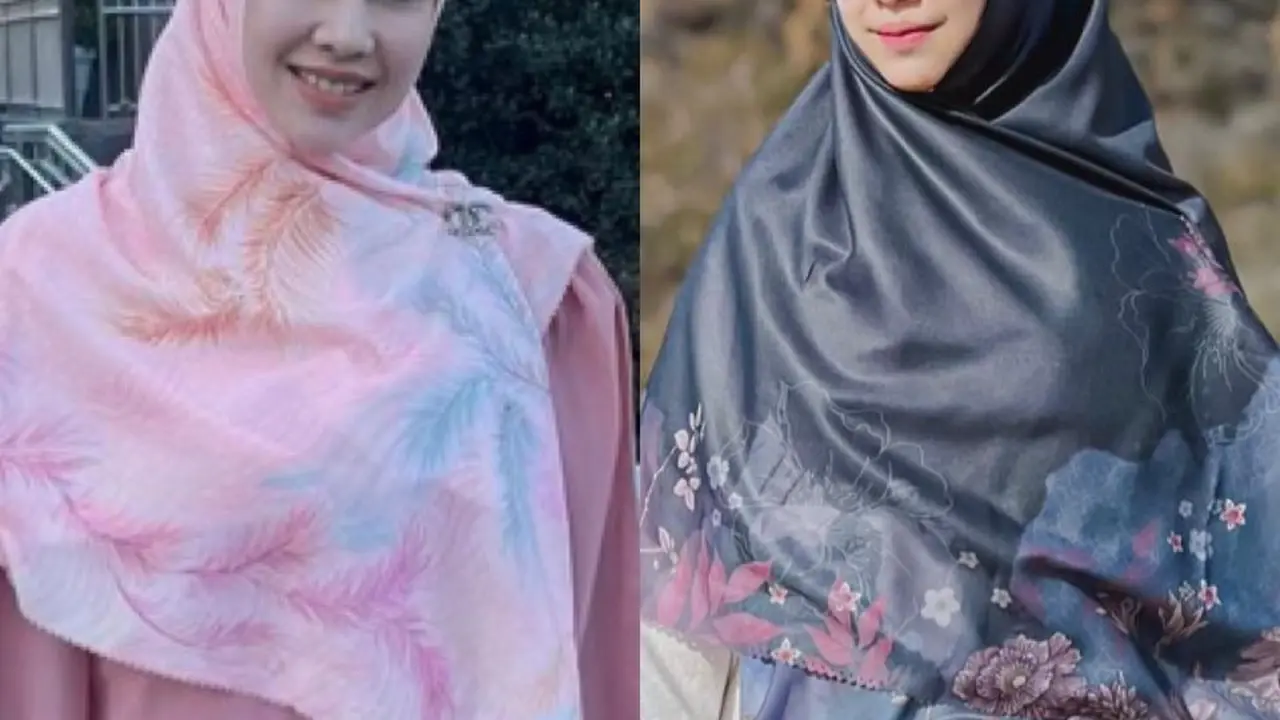 Gaya pakaian Kartika Putri dan Oki Setiana Dewi saat di Amerika Serikat