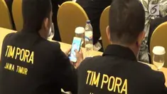 Dirjen Imigrasi Kementrian Hukum dan Ham menggelar pengukuhan tim pengawasan orang atau Tim Pora wilayah Jawa Timur.