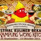 Summarecon Mal Bekasi tahun ini mengadakan kembali Festival Kuliner Bekasi yang bertemakan 'Kampung Wong Kito'.