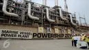 Presiden Jokowi meresmikan Marine Vessel Power Plant di Pelabuhan IPC , Jakarta, Selasa (8/12/2015). Marine Vessel Power Plant adalah kapal buatan Turki yang disewa oleh PLN selama 5 tahun. (Liputan6.com/Faizal Fanani)