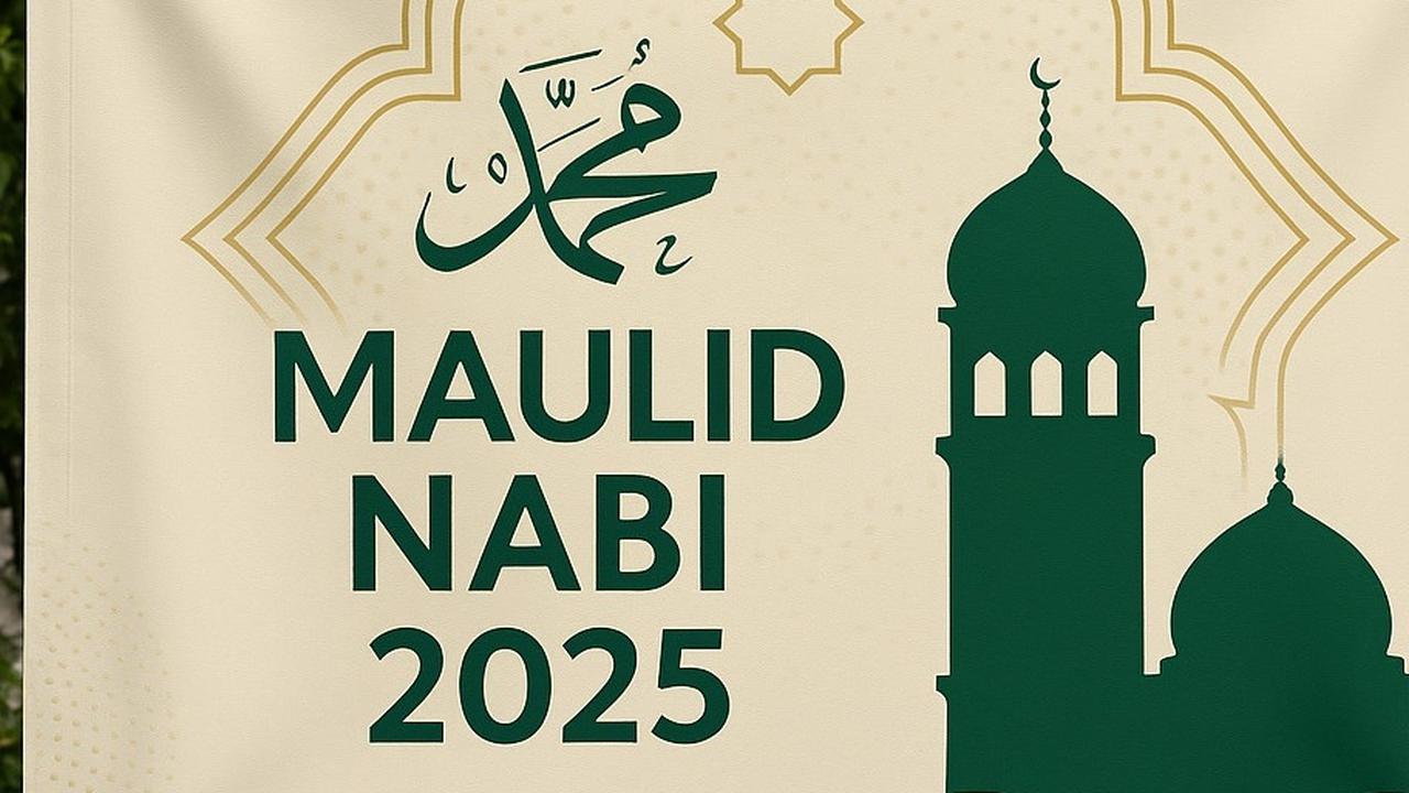 7 Spanduk Maulid Nabi 2025 dengan Sentuhan Modern dan Tetap Islami, Desain Estetik yang Inspiratif