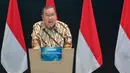 Direktur Utama PT Bursa Efek Indonesia Iman Rachman mengungkap bahwa peluncuran perdagangan karbon internasional ini menunjukkan komitmen Indonesia untuk berkontribusi terhadap pencapaian pengurangan emisi global. (BAY ISMOYO/AFP)