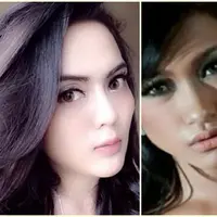 Anggita Sari dan Amel Alvi. (Bintang Pictures)