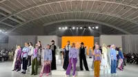 Fashion show The Collaborators series, Jakarta Selatan, Senin (28/11/2022). dok: (Liputan6.com/Yulia Lisnawati)