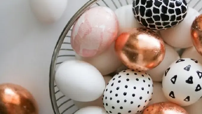 Ilustrasi Telur Paskah. (via. Pinterest)