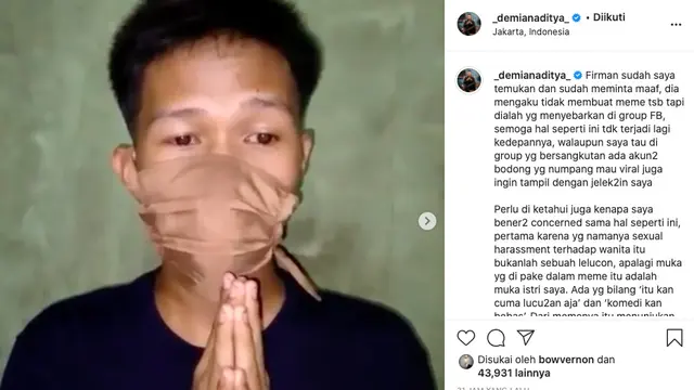 Unggahan Demian Aditya