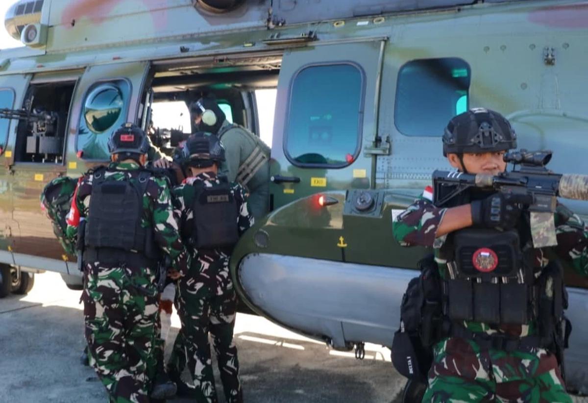 FOTO: Latihan Maleo Perkasa 2026 Uji Kesiapan Kodau III Hadapi Situasi Darurat