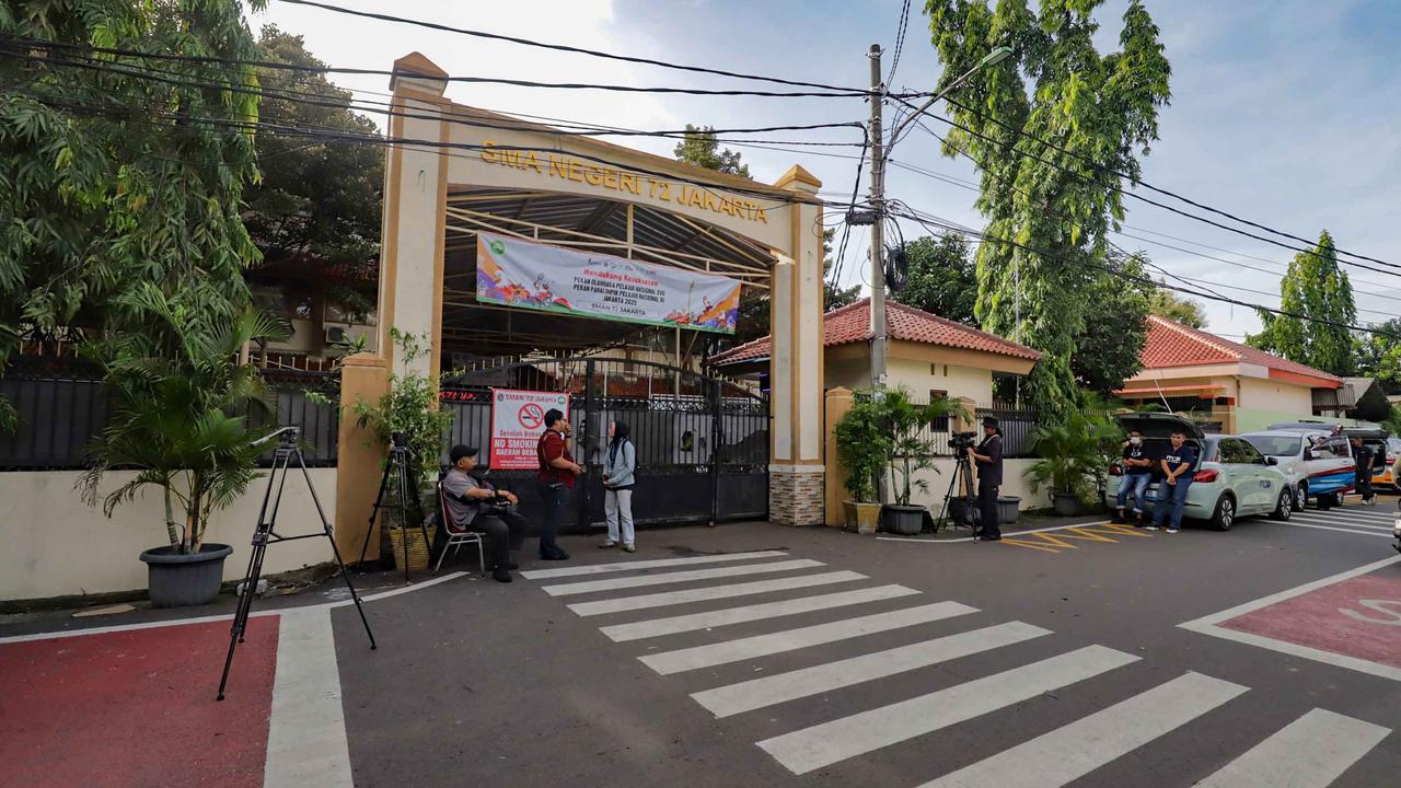 FOTO: Pascaledakan, SMAN 72 Jakarta Gelar Belajar Daring