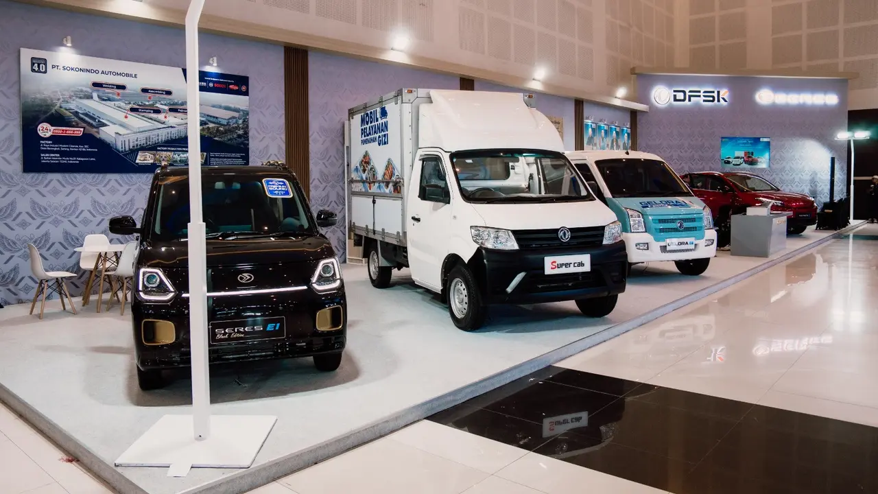 Dari Mobil Listrik hingga Niaga DFSK Pamer Diri di GIIAS Surabaya 2025 (ist)