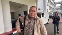 Dirut PT Sri Rejeki Isman Tbk (Sritex) Iwan Kurniawan Lukminto memenuhi panggilan penyidik Kejaksaan Agung. (Nanda Perdana).