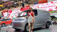 Suasana Booth Daihatsu di GIIAS 2023 saat 17 Agustus