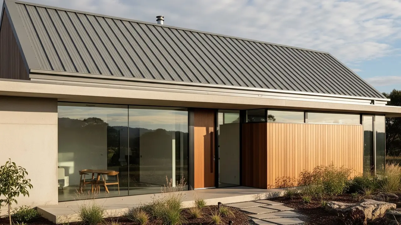Desain Rumah Minimalis Atap Galvalum