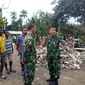 Persiapan TMMD di Kampung Kibay, Kabupaten Keerom, Provinsi Papua. (Liputan6.com/Katharina Janur/Pendam Cenderawasih)