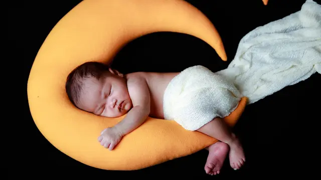 Ilustrasi bayi laki-laki
