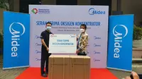 Kemenperin Terima Bantuan 50 Unit Konsentrator Oksigen dari Midea