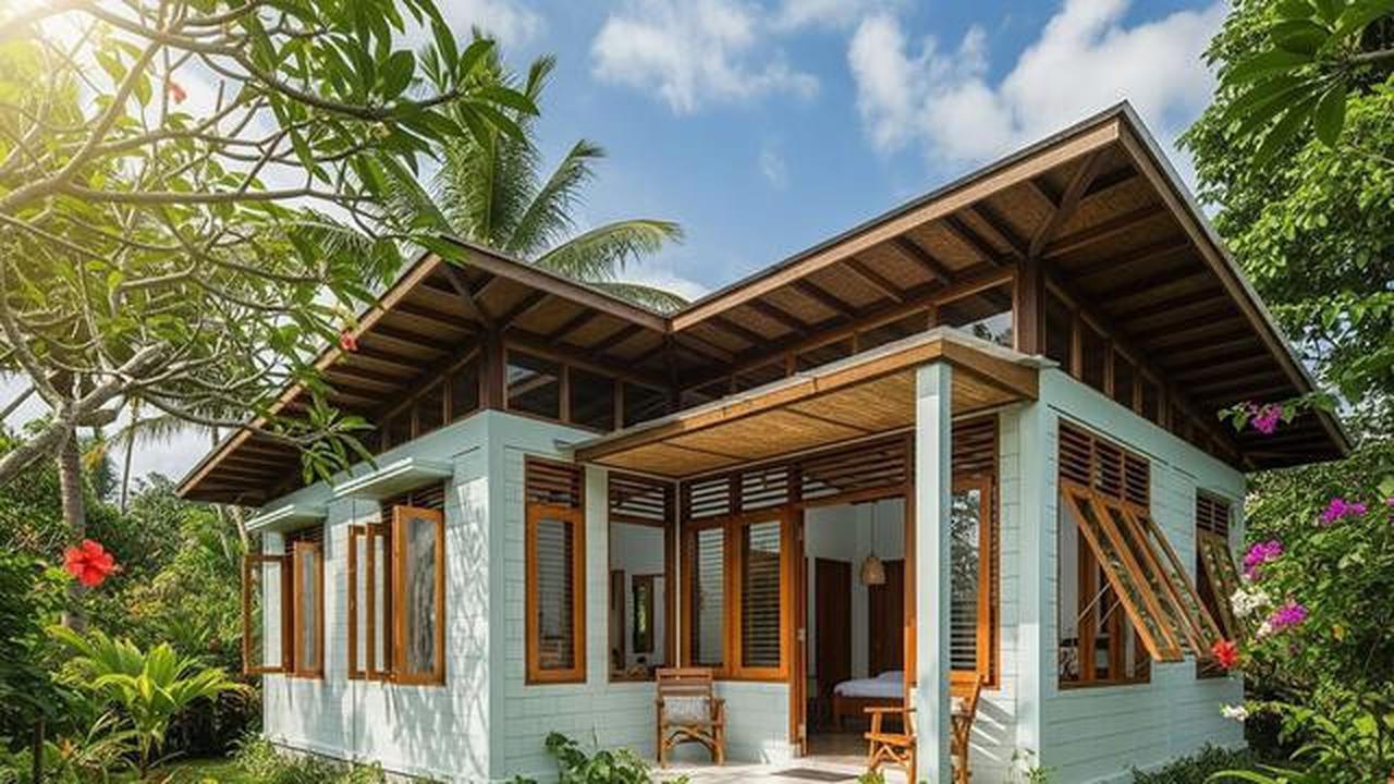 7 Desain Rumah Kecil yang Sejuk Tanpa AC, Mengandalkan Ventilasi Silang