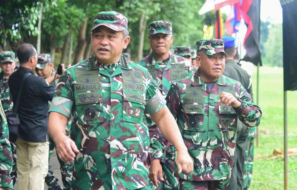 FOTO: Tegas! Kasad Maruli Simanjuntak Ingatkan Mental dan Disiplin Kunci Kemenangan di AARM 2025