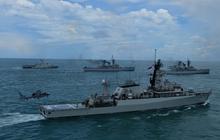 Dipimpin Kapal Perang Terbesar di Asia Tenggara, 51 Kapal Perang TNI AL Unjuk Kekuatan Tempur di Depan Prabowo