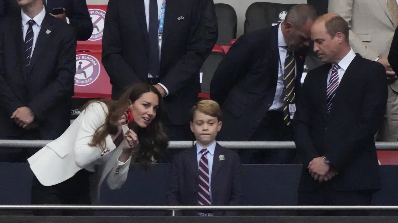 Kate Middleton, Pangeran George dan Pangeran William