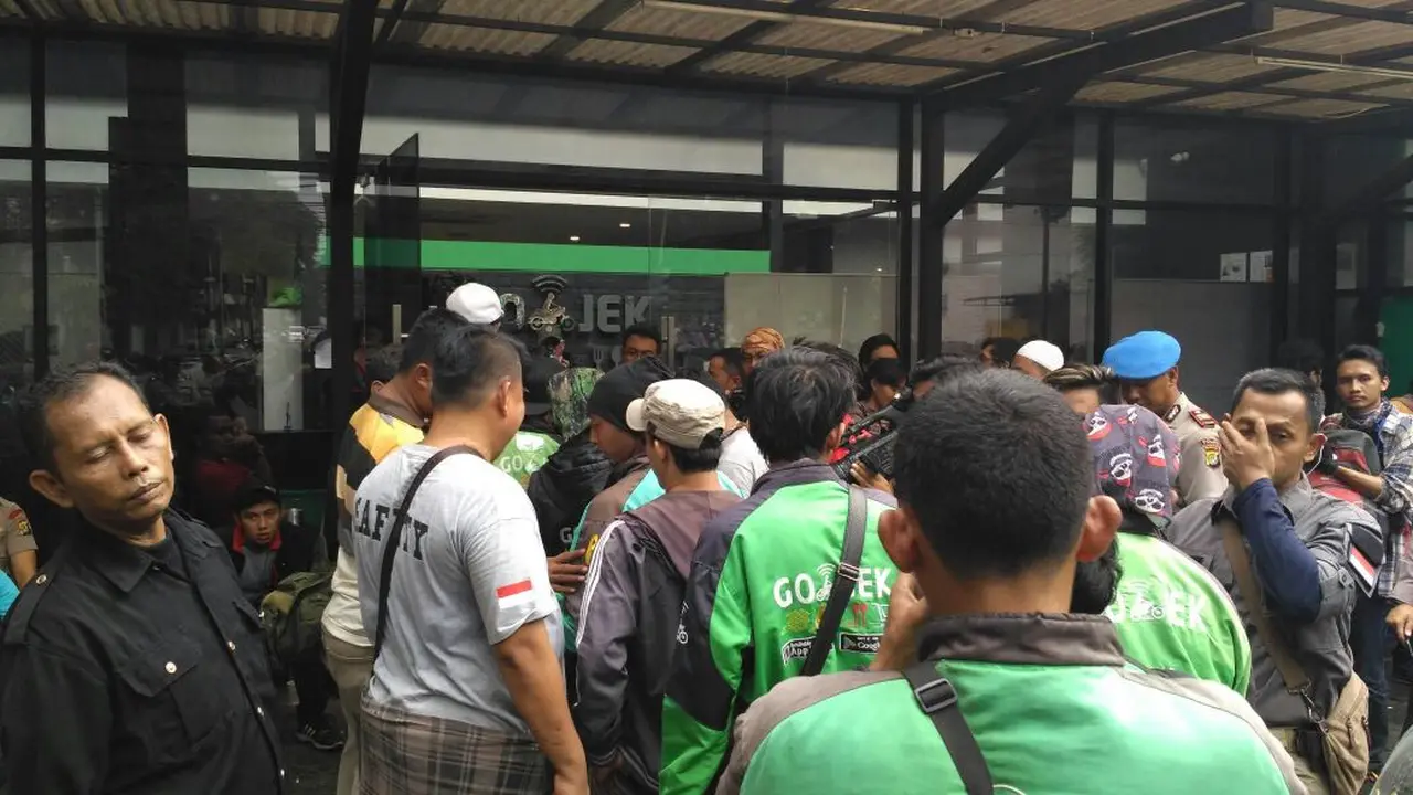 Demo driver Gojek