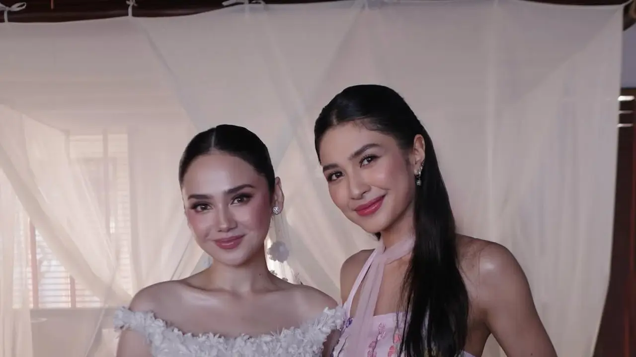 Gaya Mikha Tambayong Jadi Bridesmaid di Resepsi Syifa Hadju di Bali, Anggun Bergaun Floral dan Tas Dior Ratusan Juta