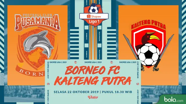 Borneo FC Vs Kalteng Putra