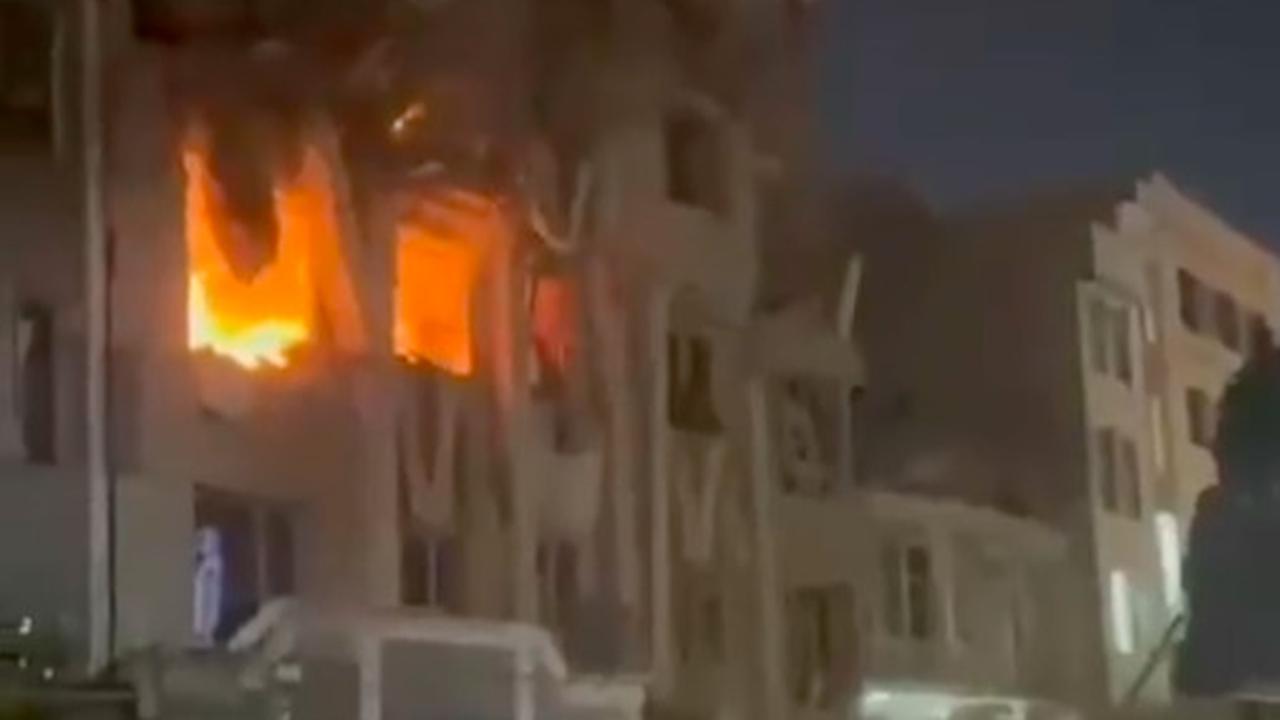 israel serang iran
