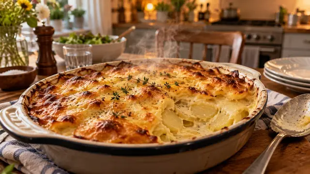 Potato Gratin Keju
