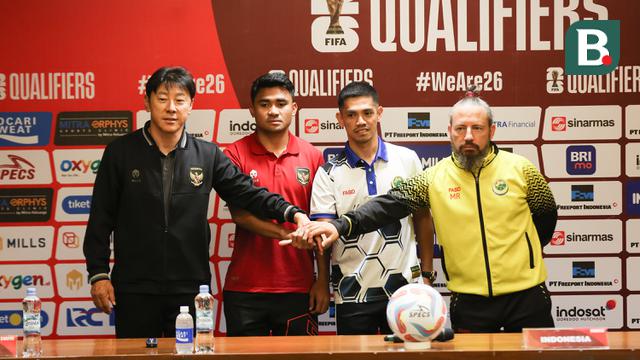 Konferensi Pers Jelang Laga Putaran Pertama Kualifikasi Piala Dunia 2026: Timnas Indonesia vs Brunei Darussalam
