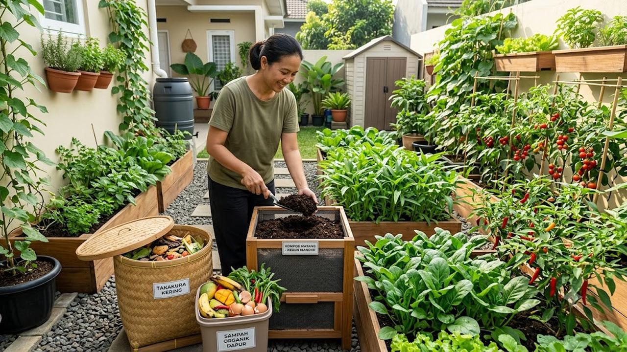 Cara Membuat Pupuk Sederhana dari Limbah Dapur untuk Tanaman Rumah, Mudah dan Hemat
