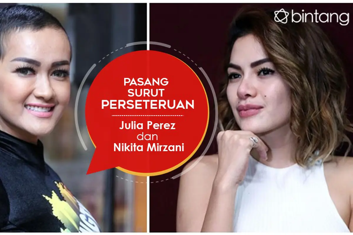 [Bintang] Julia Perez dan Nikita Mirzani