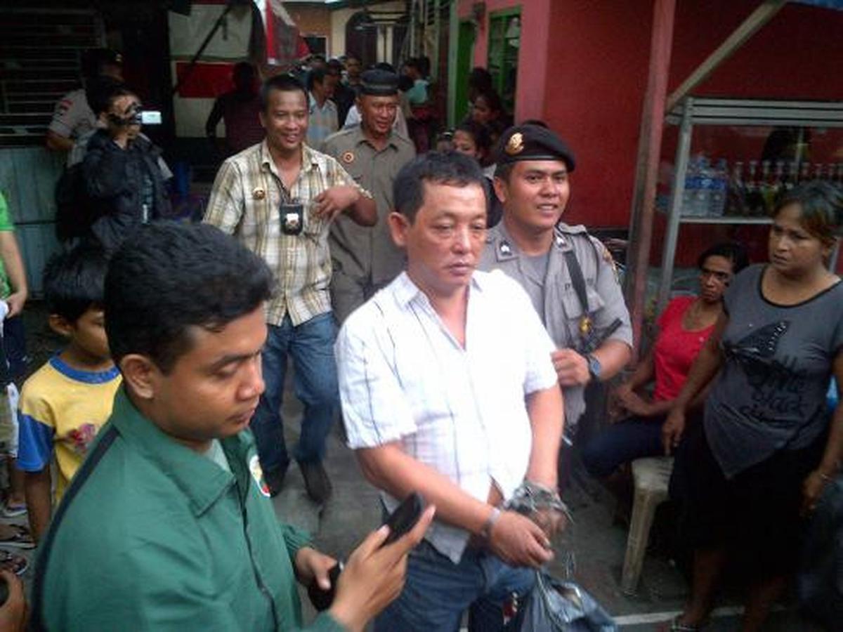 Polisi gerebek kampung narkoba
