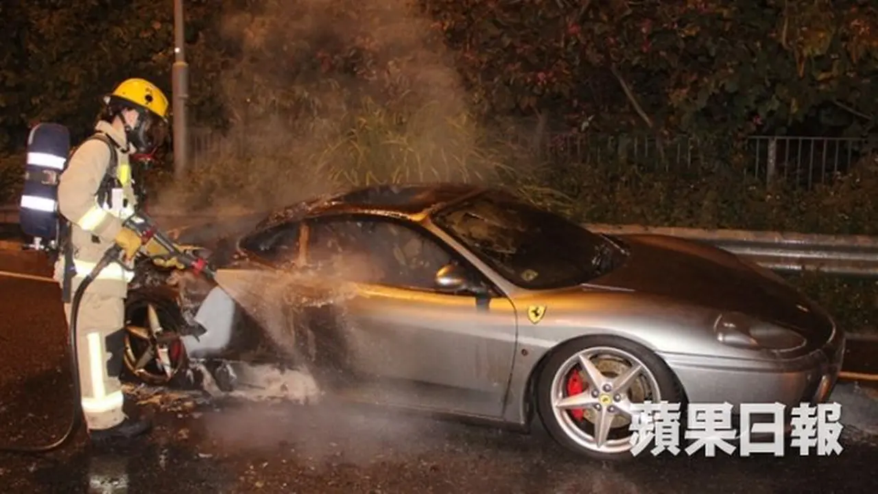 Ferrari F360 Ini Temui Ajal Saat Malam Natal