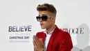 Ternyata hobi Justin Bieber tak kalah menarik. Pelantun tembang Baby ini sangat lihai bermain rubik, bahkan pacar putus nyambung Selena Gomez ini dapat menyelesaikan semuanya dalam waktu singkat. (Kevin Winter/Getty Images/AFP)