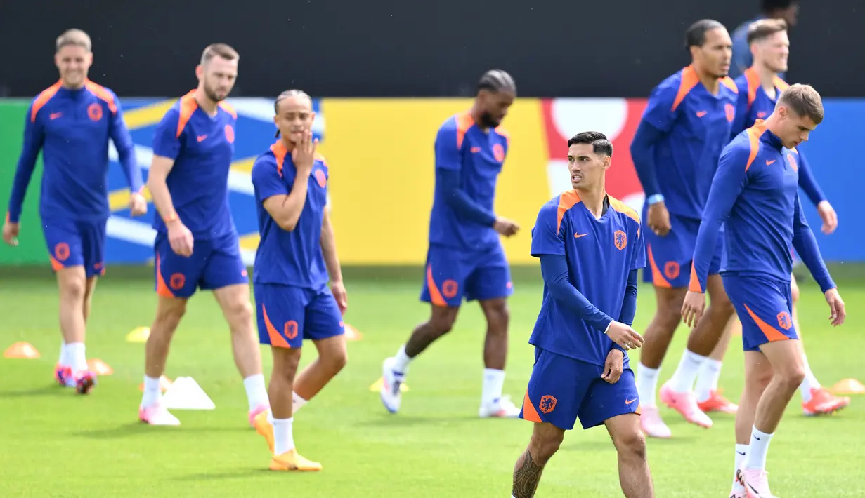 Kemenangan bagi Tim Oranje akan mengunci satu tempat ke Babak 16 Besar Euro 2024. (Christophe SIMON / AFP)