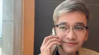 Ruben Onsu Tampil Gaya Rambut Pirang (Sumber: IG/@ruben_onsu)