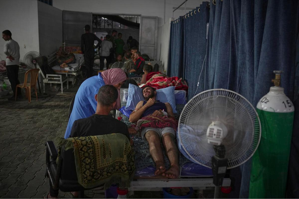 FOTO: Rumah Sakit Shifa yang Hancur,  Dari Simbol Harapan Jadi Saksi Derita Gaza