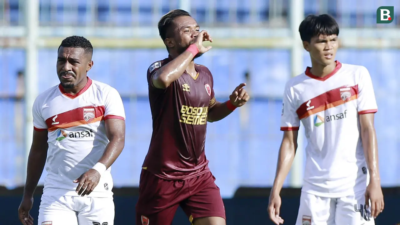 FOTO: PSM Makassar Ungguli Borneo FC 2-1 di Babak Pertama - Zulham Zamrun
