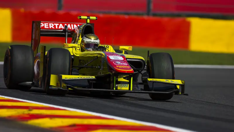 Pembalap Pertamina Campos Racing Sean Gelael (GP2 Media Service)